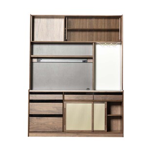 余音餐边柜 致家家居 |实木餐边柜客厅靠墙一体储物柜装饰组合柜