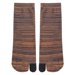 纯棉二趾分趾袜两指中筒袜子女秋冬日本木屐袜吸汗透气男女猪蹄袜