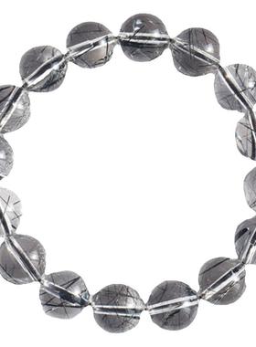 天然黑发晶手链情人节礼物情侣款