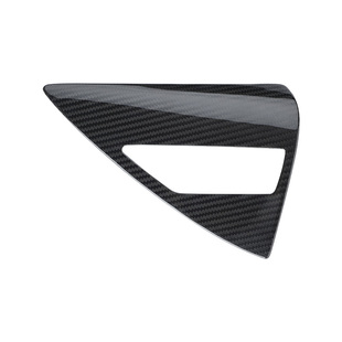 适用特斯拉焕新版Model Y/3/YL碳纤维充电口保护盖装饰贴改装配件