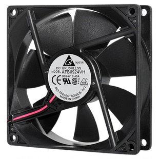 台达AFB0924VH 9225/9025 24V 0.4A双滚珠机箱电源PWM调速风扇9CM