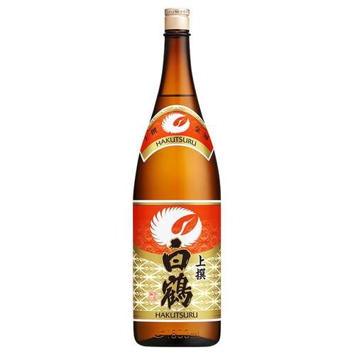白鹤上选纯米清酒日料佐餐淡丽日式烧酒米酒大瓶1.8L