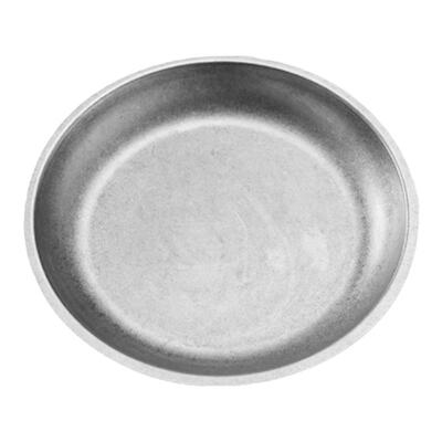 AGU复古304不锈钢圆盘工业风餐盘