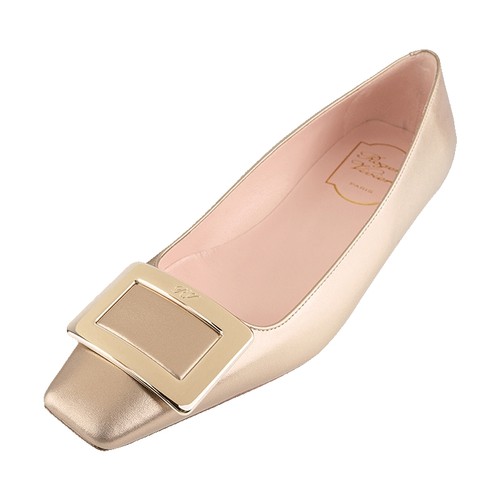 Roger Vivier女Belle Vivier方头套脚芭蕾舞鞋休闲单鞋女士新款XY