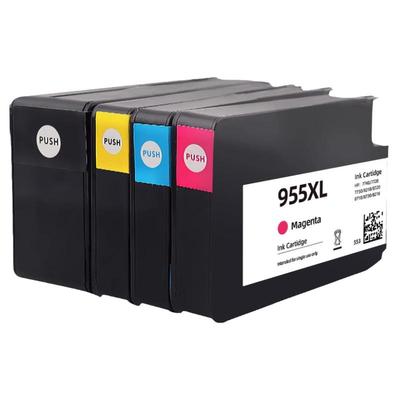 连盛适用惠普HP955xl墨盒7720 7740 7730黑彩色墨水盒Pro 8210 8720 8710 8730 8216 8740 HP953xl打印机墨盒