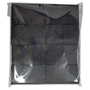 纯棉竹炭化妆棉黑色卸妆棉大包美容院专用工具厚棉片湿敷棉1200片