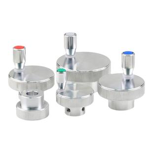 带摇柄滚花手轮铝合金调节螺母旋钮手柄滑台手摇手拧螺帽M5M6-M12