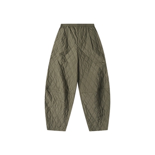 COMMXN·气球棉裤休闲户外简约宽松百搭保暖长裤2025冬季新款女装