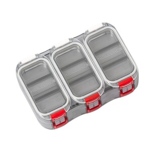 海里狠矶钓配件收纳盒海钓垂钓鱼钩盒子防水路亚零件配件盒咬铅盒