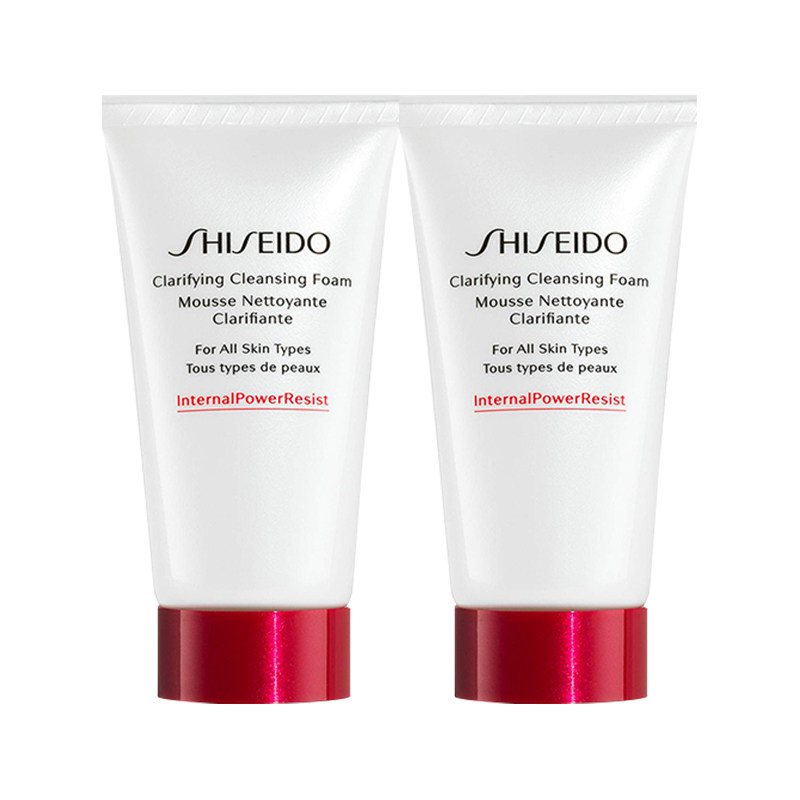 【自营】Shiseido/资生堂肌活焕采洁面膏50ml中小样旅行装中样
