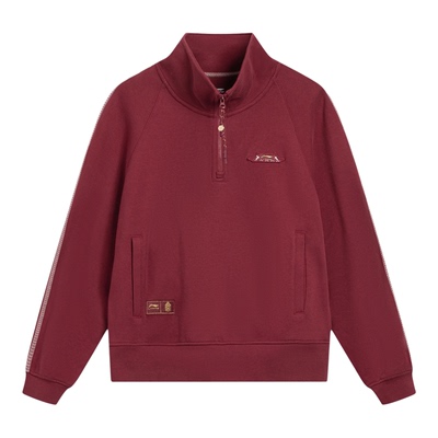 插肩袖2025年冬季宽松型运动风