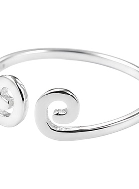 通体纯银，拒绝镀银防过敏