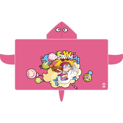 儿童斗篷速干浴巾toswim