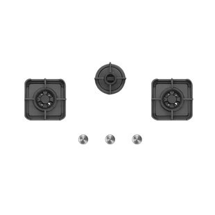 德国mokfir默克菲尔三眼燃气灶天然气家用猛火灶嵌入式隐藏岩板灶