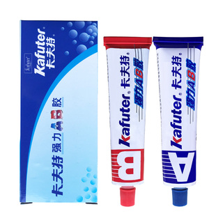 卡夫特ab胶强力胶多功能丙稀酸快干AB金属塑料不锈钢木材盒装70g