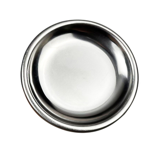 寄居蟹 睫角果泥盘 守宫水盆树栖喂食盆爬虫蜥蜴不锈钢懒人迷你碟