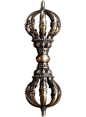 九股金刚杵法器复古降魔杵家用