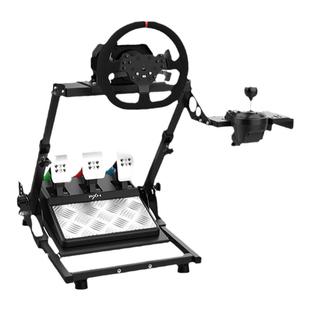 莱仕达A10游戏方向盘支架适用于V9/V10/V12魔爪罗技G29/27/923图马思特T300T248TGT挂挡杆托架脚踏板折叠支架