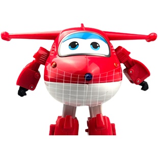 奥迪双钻超级飞侠9乐迪包警长第九季金小子佩佩雷克三种变形玩具