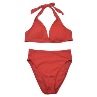 美国品牌ESP**纯色大胸聚拢大码比基尼时尚显瘦bikini泳衣套装女