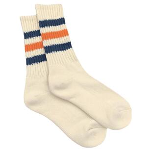 秋冬日系复古条纹男士毛巾长袜欧美街头纯棉中筒加厚高筒堆堆朝袜