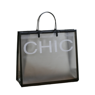 新款时尚免税店购物袋手提袋服装店女男装袋子防水大气时尚定logo