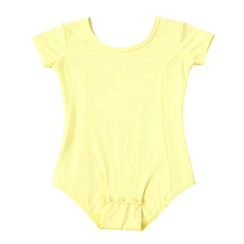 儿童舞蹈服女童短袖练功服夏季芭蕾舞中国舞幼儿跳舞服装蓝色