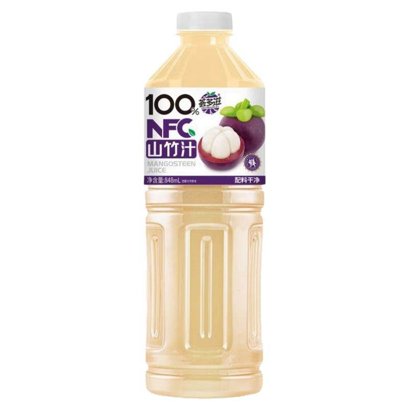 100%NFC椰子水山竹汁大瓶装网红果汁饮料夏季常备新日期整箱特价