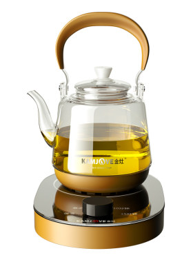 金灶复古提梁式电茶壶