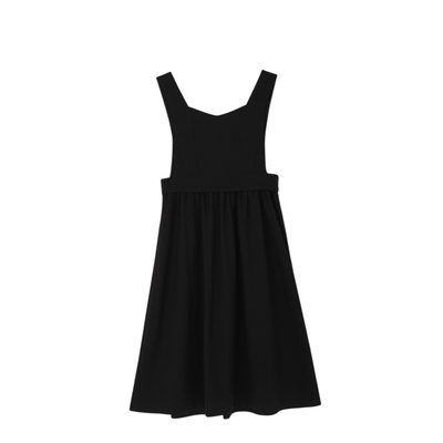 商场同款复古法式MSLAN背带裙