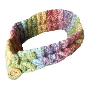 原创设计ins手工编织段染线发带发箍抹额头甜美网红拍照元气减龄