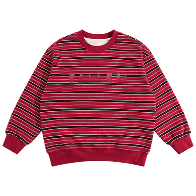 秋冬季男童棉简约一体绒打底衫潮