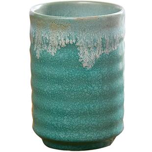 包邮华联日式复古简约餐具手绘餐厅和风陶瓷杯水杯茶杯寿司韩式杯