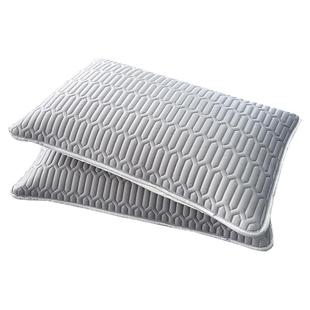 冰丝枕套一对装夏季成人家用凉感枕头套夏天乳胶凉席凉枕垫48x74.