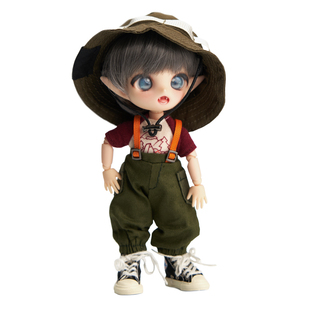 Piccodo现货 原创正版露营套装配件 可动人偶娃衣12分1:12bjd