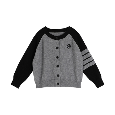 布丁哈鲁学院风春秋款女针织衫