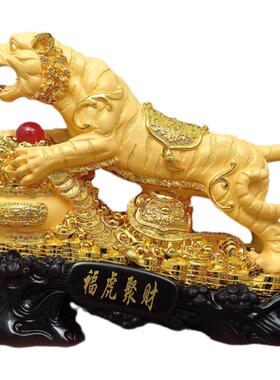 老虎吉祥物保险公司装饰品定制