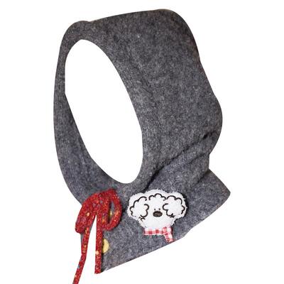 Gukoo/果壳帽子女冬季针织毛线帽新款保暖围脖miiiiichan联名帽子