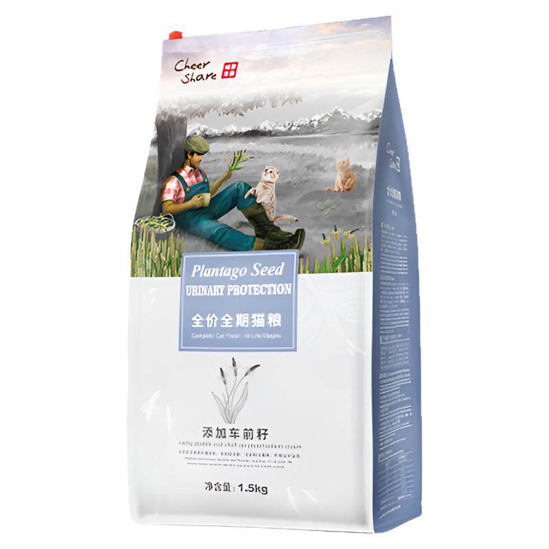 畅享优品车前子护泌尿猫粮1.5kg