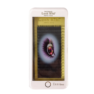 LASH钻石睫毛自然黑亮嫁接睫毛0.07C B J超软超浓密单根嫁接睫毛