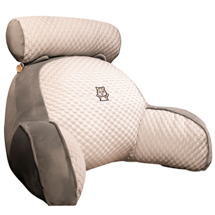 床头靠垫软包护腰靠枕大靠背枕沙发抱枕床上看书枕头孕妇宿舍学生