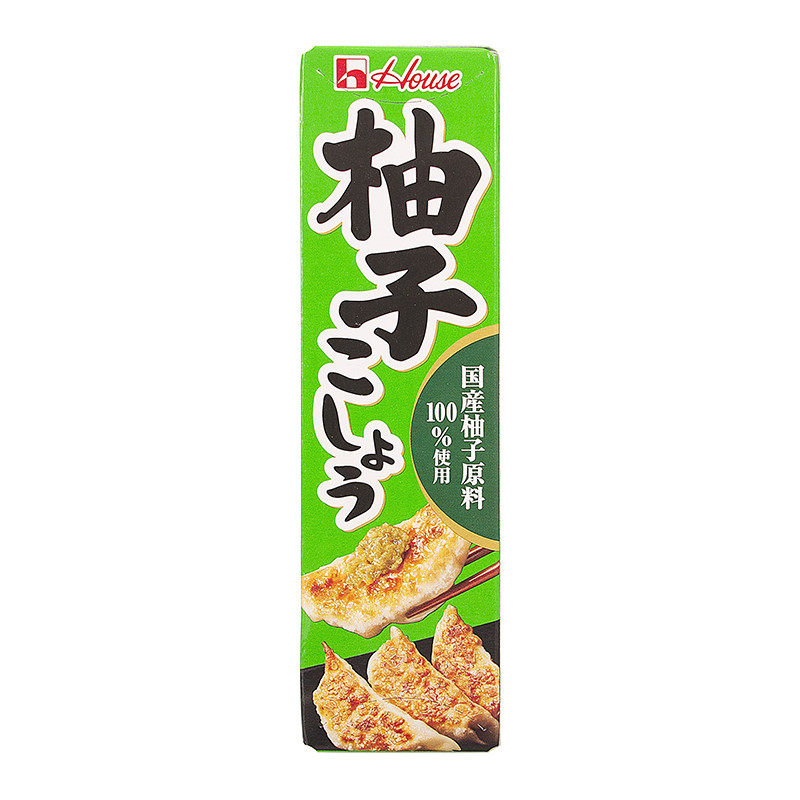 日本进口好侍柚子辣椒酱寿司柚子青椒调味酱关东煮烧鸟酱原装正品