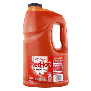 美国Frank'S RedHotl弗兰克斯原味红辣椒调味汁西式蘸酱餐饮3.78L