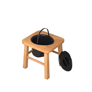 实木坐便凳孕妇老人坐便器移动马桶家用厕所卫生间坐便椅子蹲厕改