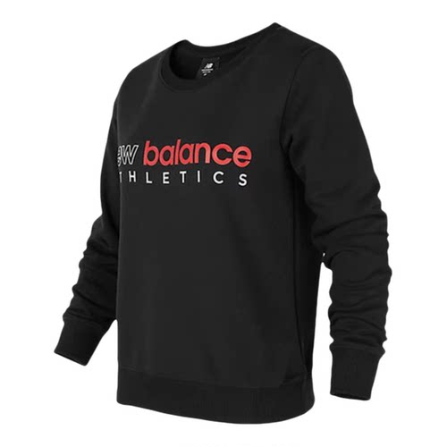 New Balance/NB正品新款女子户外休闲运动卫衣套头衫AWT01559-BK