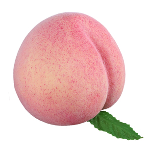 泡沫仿真桃子模型假水果田园花艺道具平桃水蜜桃仙桃油桃摆件装饰