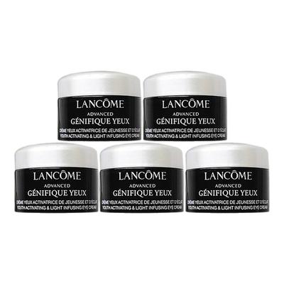 【自营】Lancome/兰蔻肌底精华焕亮眼霜5ml*5超修小黑瓶