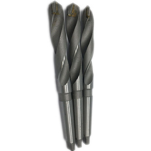 镶硬质合金钨钢麻花钻头焊接锥柄加长YG非标定做打孔钢铁厂家超硬