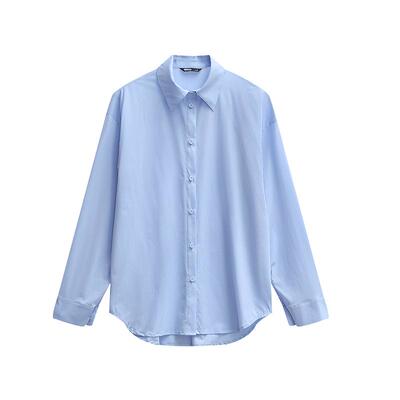 女士UPF40+防晒秋季长袖衬衫