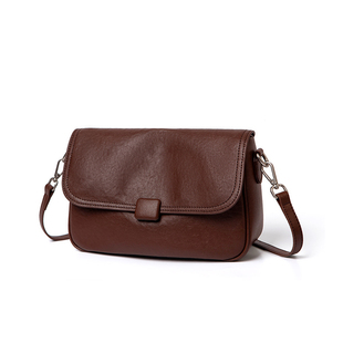 真皮女包2025新款时尚高级感小方包中年妈妈包软皮女士单肩斜挎包